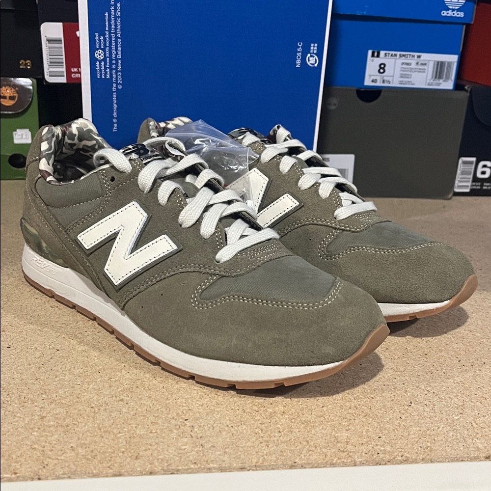 New Balance MRL696FK 696 Shoes Sneakers olive Mens Size 9.5